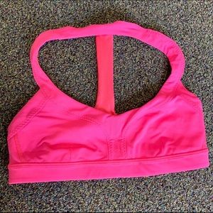Lululemon Arise Bra pink workout fitness